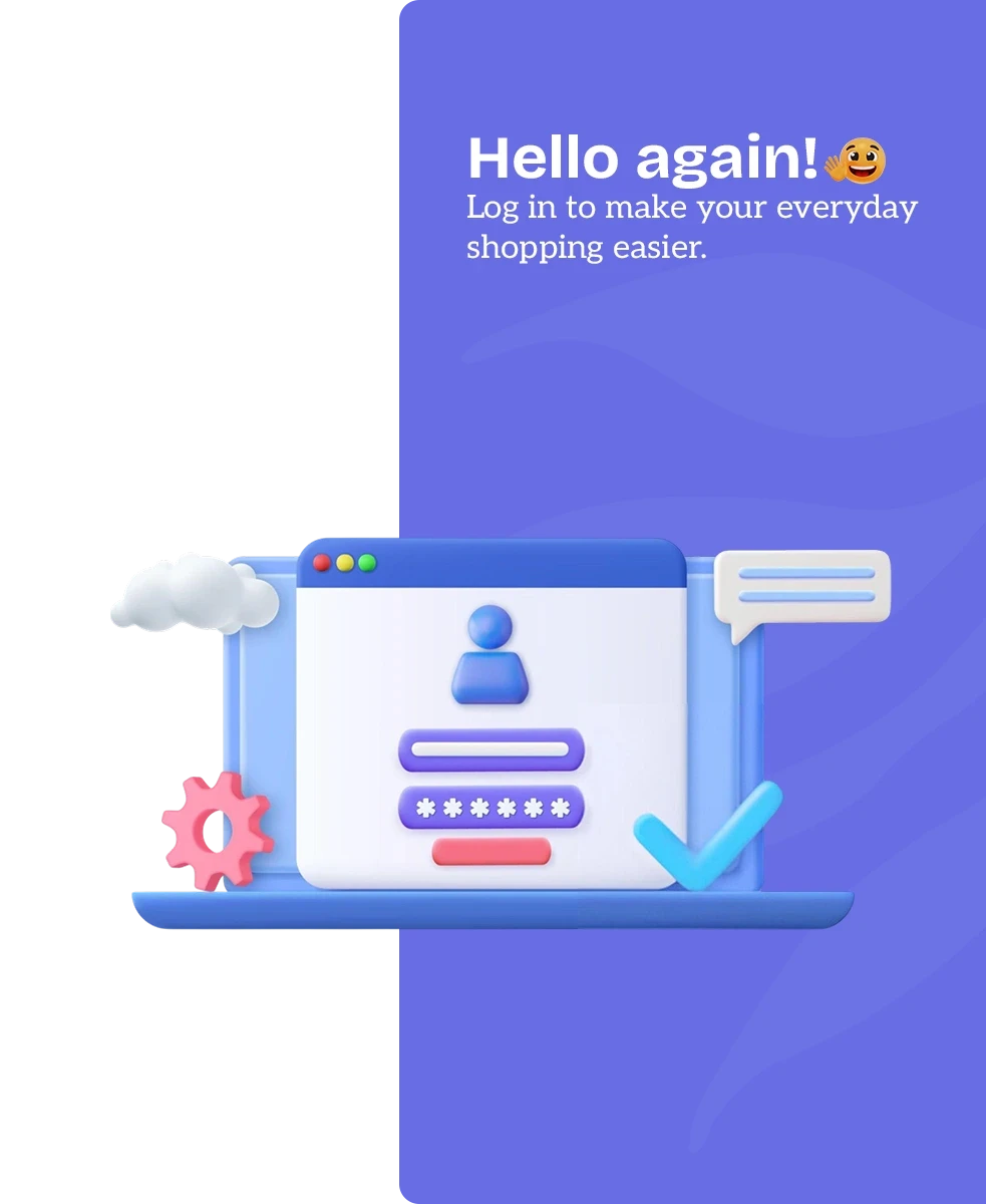 Customer Login Page Image